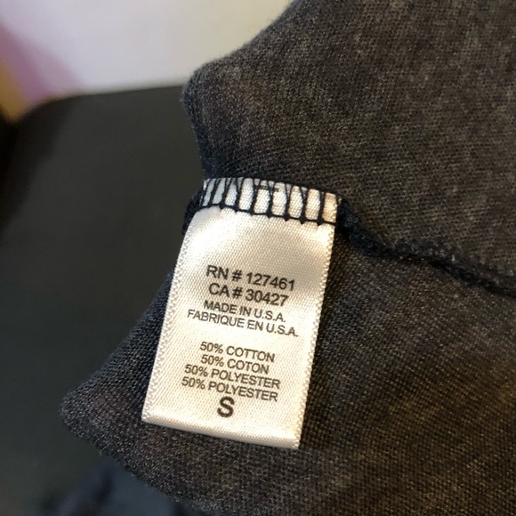 Wildfox Red Heart Tokyo Lounge Tee Shirt Grey Gray Small - Picture 5 of 6